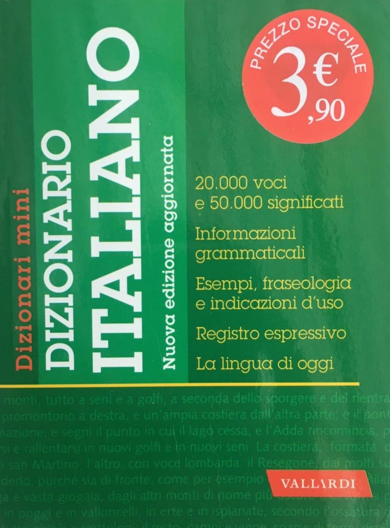 Diz. tascabile ITALIANO